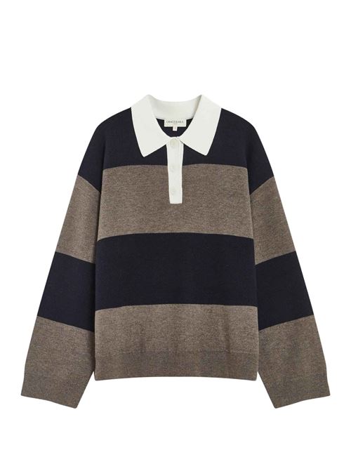 Polo in filo a righe Grace & Mila | FW2617055MARINE